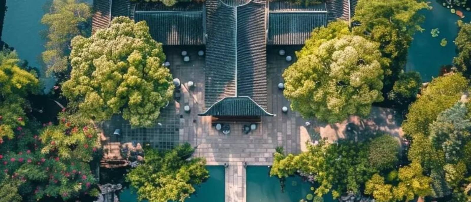 苗木养护作业与环境监测场景图