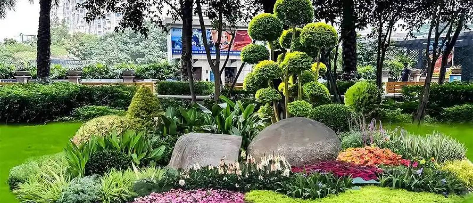 生态修复与智慧园林管理平台示意图